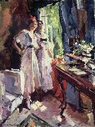 Beside the open window Konstantin Korovin